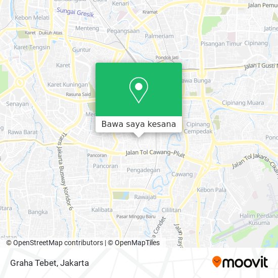 Peta Graha Tebet