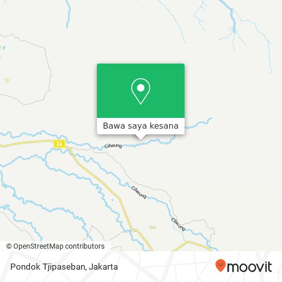 Peta Pondok Tjipaseban