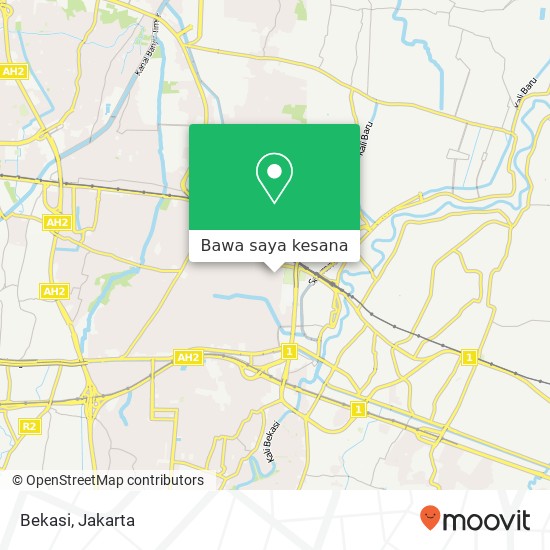 Peta Bekasi