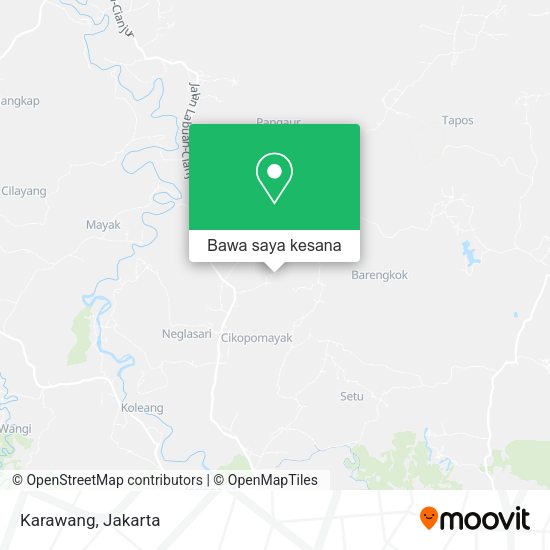 Peta Karawang