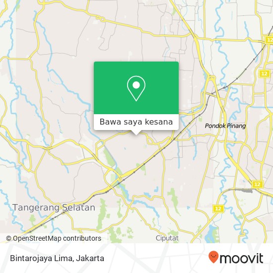 Peta Bintarojaya Lima