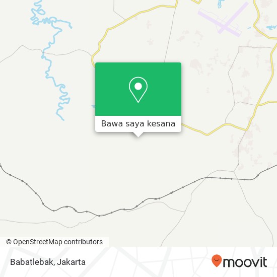 Peta Babatlebak