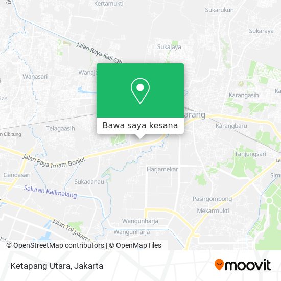 Peta Ketapang Utara