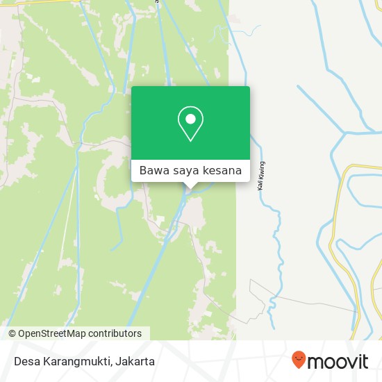 Peta Desa Karangmukti