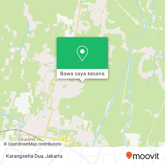 Peta Karangsetia Dua