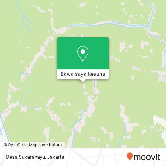 Peta Desa Sukarahayu