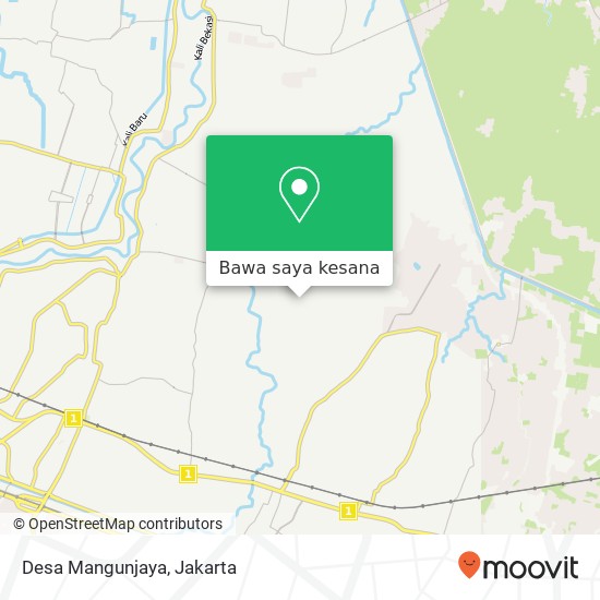 Peta Desa Mangunjaya