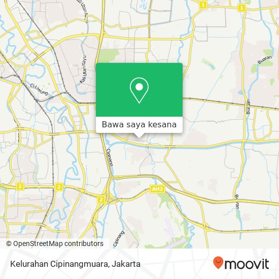 Peta Kelurahan Cipinangmuara