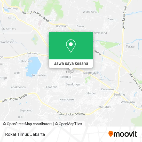 Peta Rokal Timur