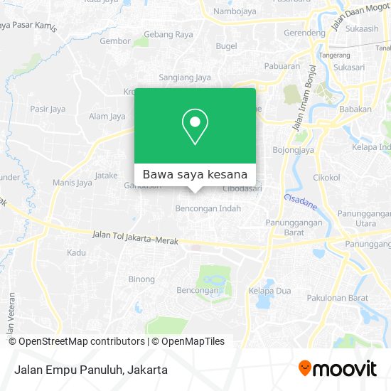 Peta Jalan Empu Panuluh