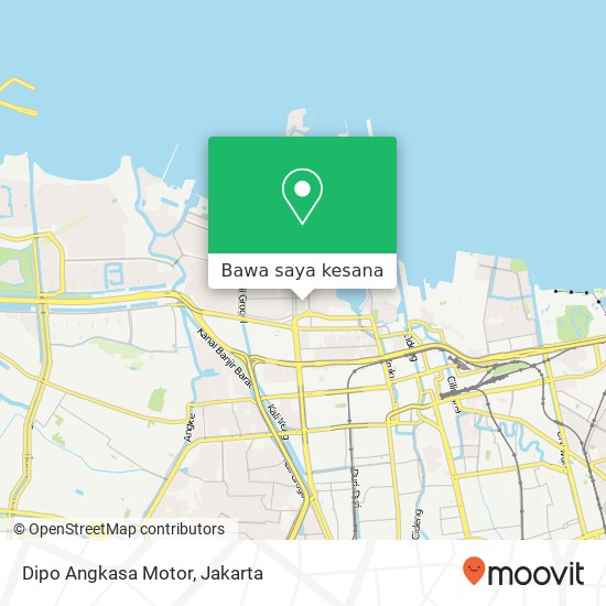 Peta Dipo Angkasa Motor