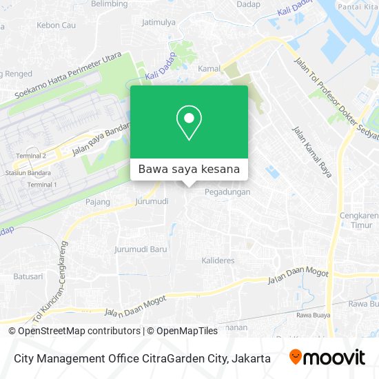 Peta City Management Office CitraGarden City