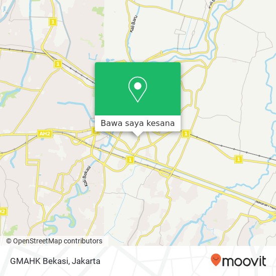 Peta GMAHK Bekasi