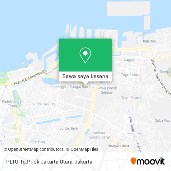 Peta PLTU-Tg.Priok Jakarta Utara