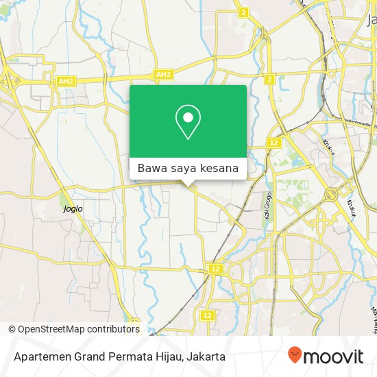 Peta Apartemen Grand Permata Hijau