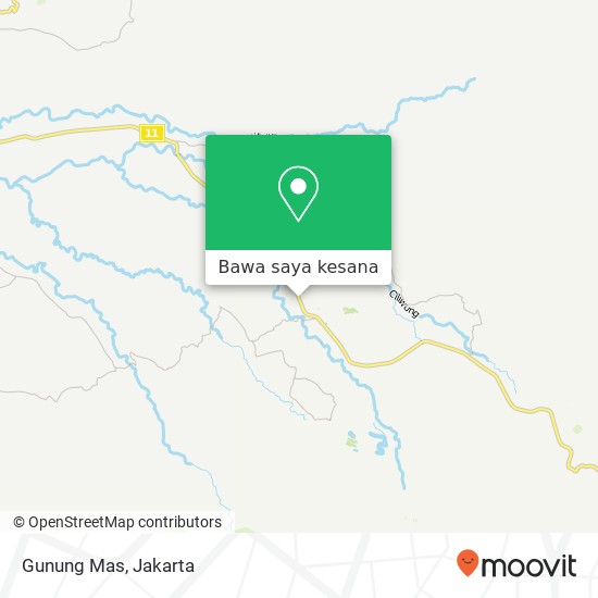 Peta Gunung Mas