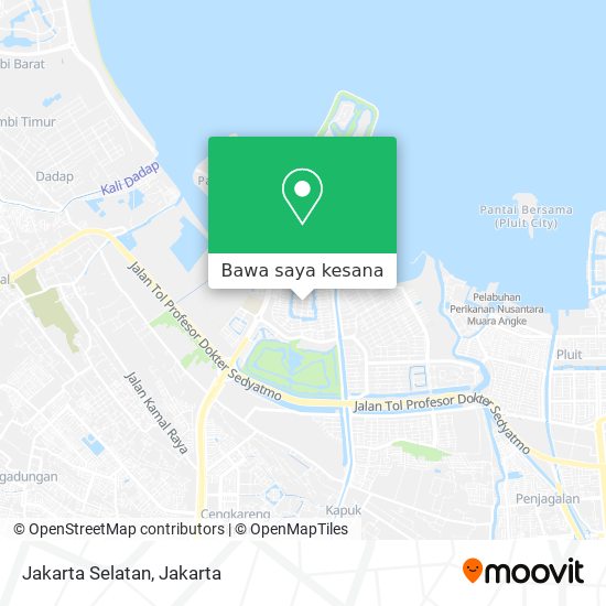Peta Jakarta Selatan