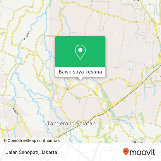 Peta Jalan Senopati
