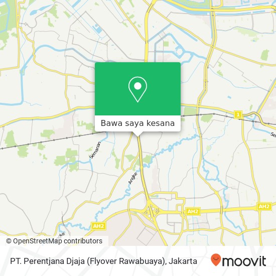 Peta PT. Perentjana Djaja (Flyover Rawabuaya)