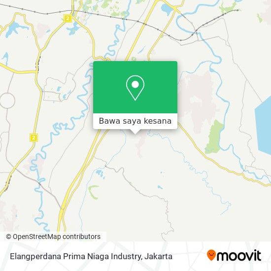 Peta Elangperdana Prima Niaga Industry