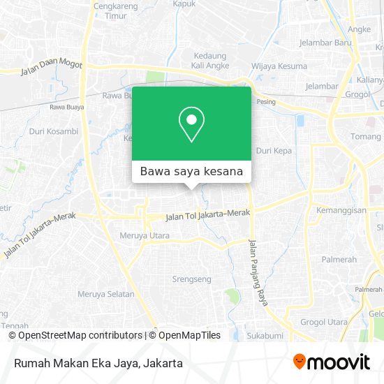 Peta Rumah Makan Eka Jaya