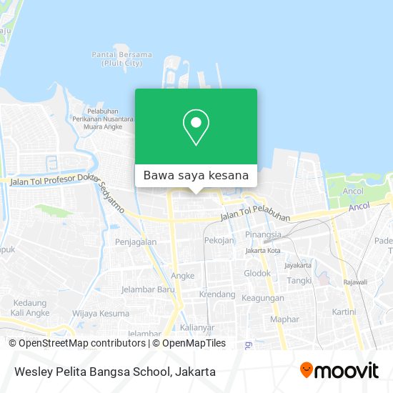 Peta Wesley Pelita Bangsa School