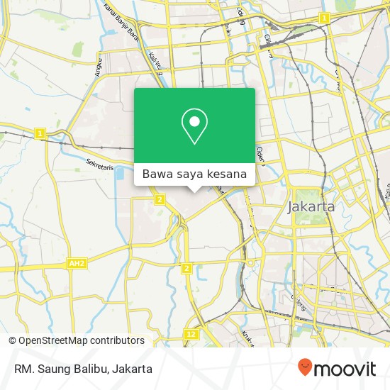 Peta RM. Saung Balibu
