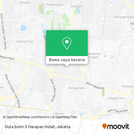 Peta Duta bumi 3 Harapan Indah