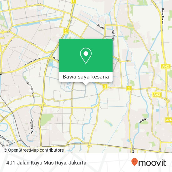 Peta 401 Jalan Kayu Mas Raya