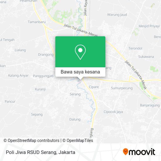 Peta Poli Jiwa RSUD Serang