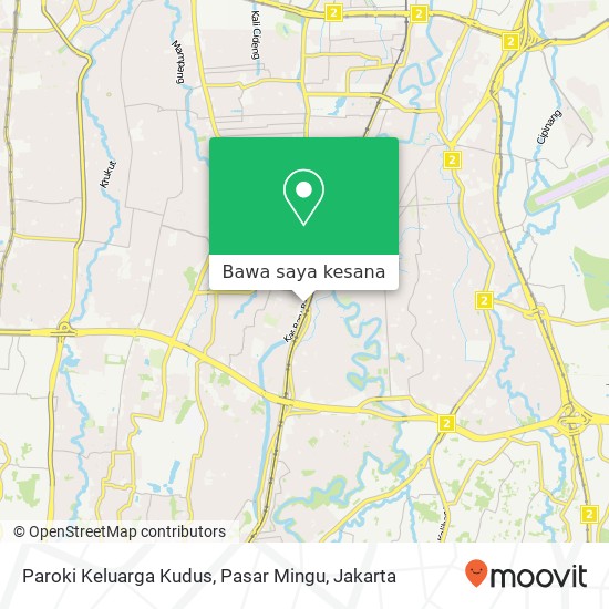 Peta Paroki Keluarga Kudus, Pasar Mingu