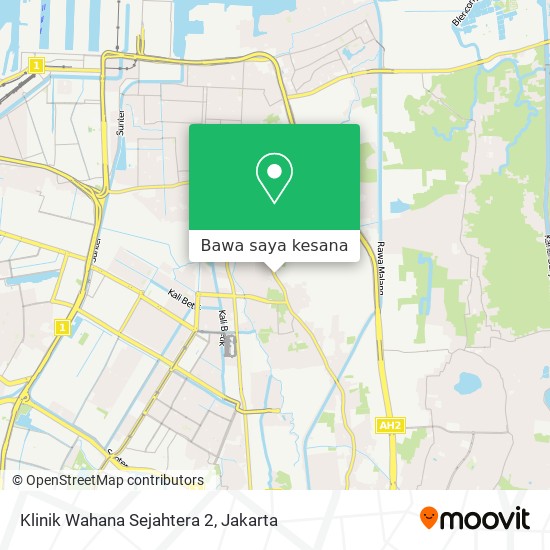 Peta Klinik Wahana Sejahtera 2