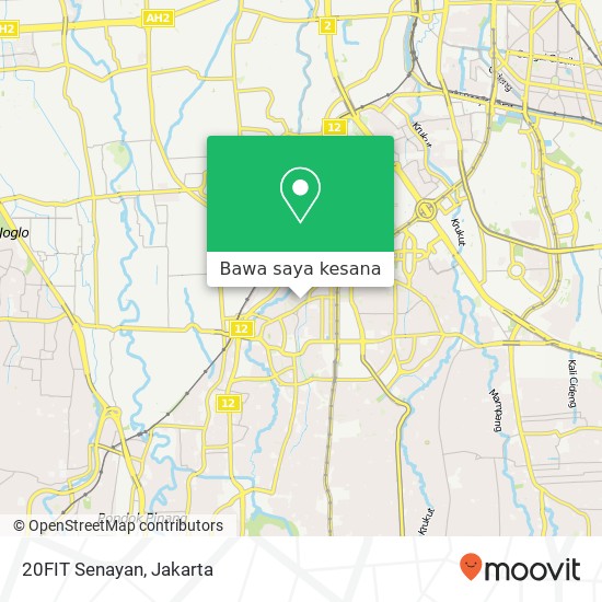 Peta 20FIT Senayan