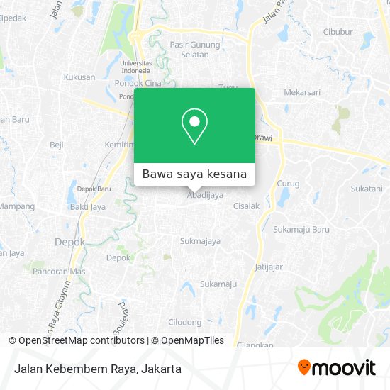 Peta Jalan Kebembem Raya