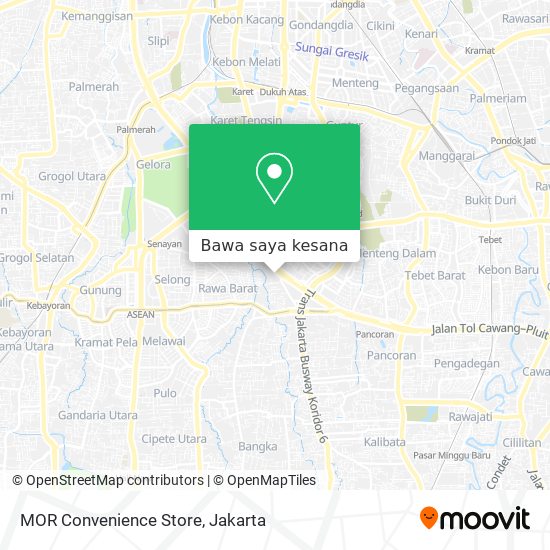 Peta MOR Convenience Store