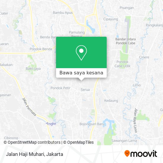 Peta Jalan Haji Muhari