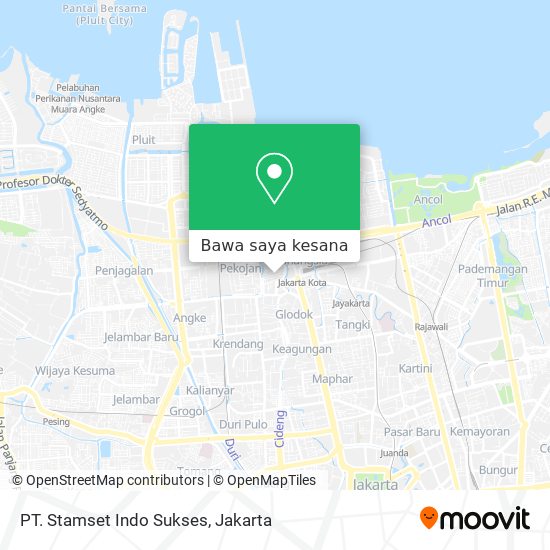 Peta PT. Stamset Indo Sukses