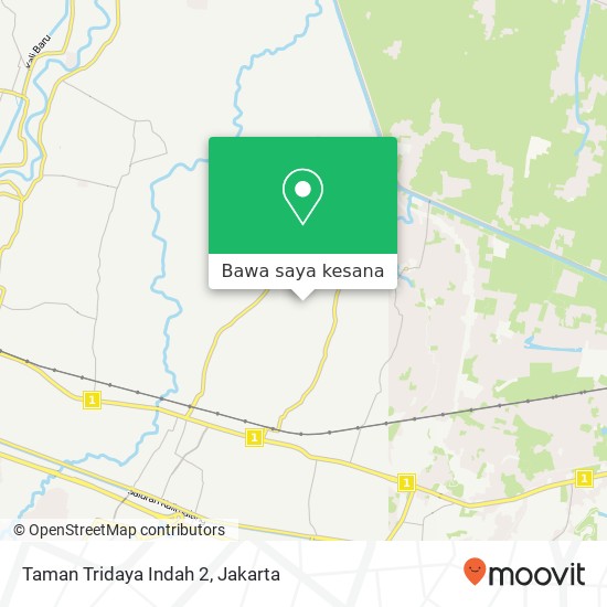 Peta Taman Tridaya Indah 2