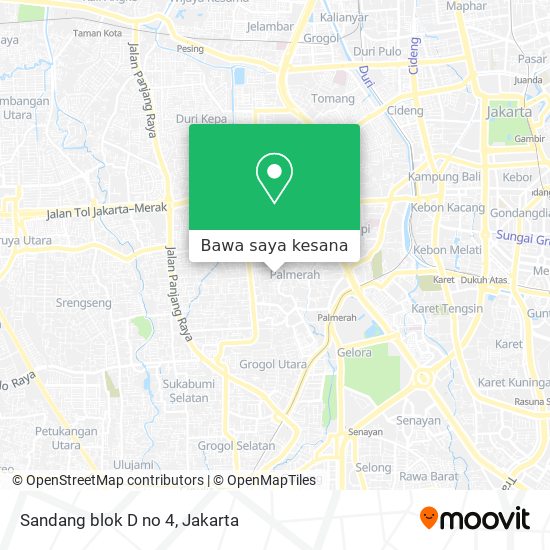 Peta Sandang blok D no 4