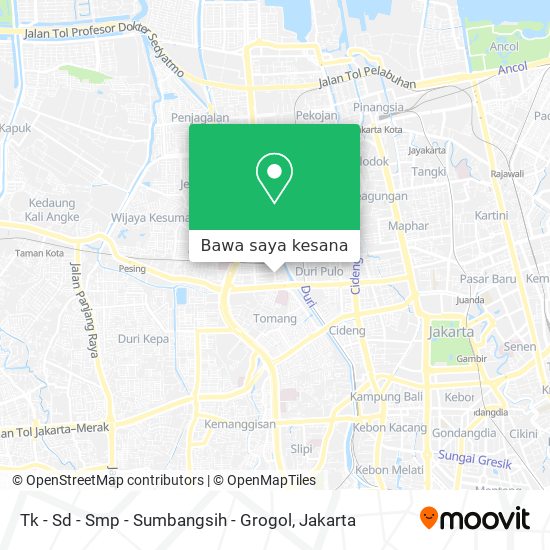 Peta Tk - Sd - Smp - Sumbangsih - Grogol