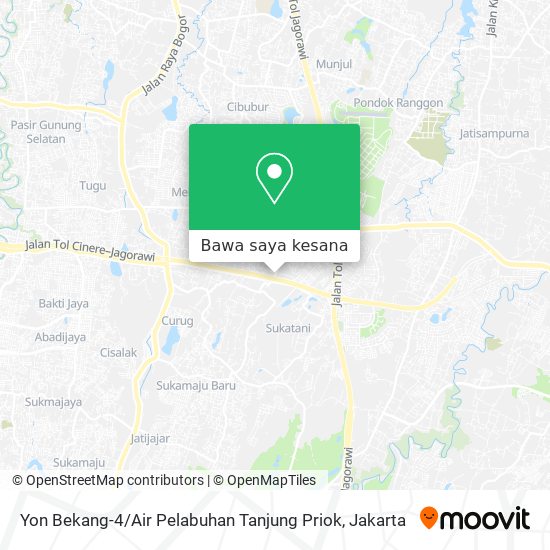 Peta Yon Bekang-4 / Air Pelabuhan Tanjung Priok