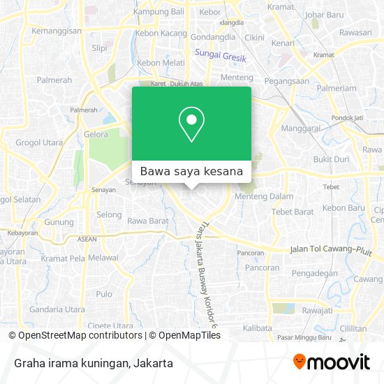 Peta Graha irama kuningan