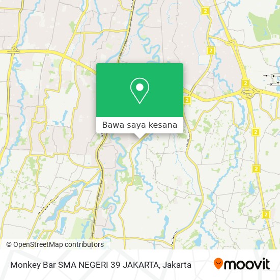 Peta Monkey Bar SMA NEGERI 39 JAKARTA