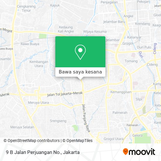 Peta 9 B Jalan Perjuangan No.