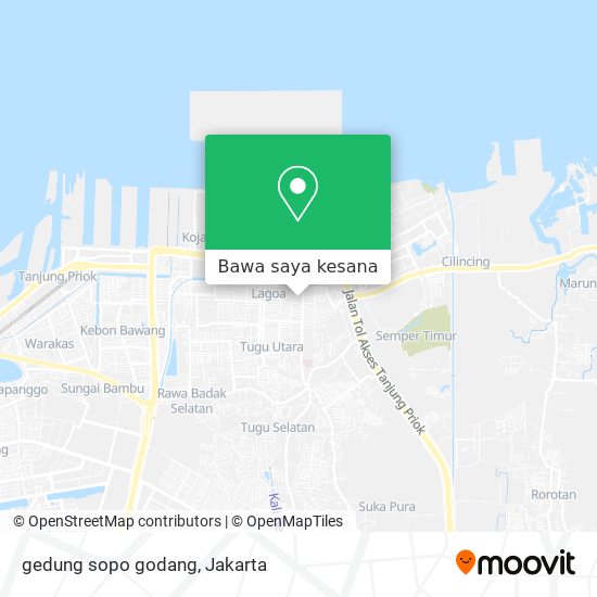 Peta gedung  sopo godang