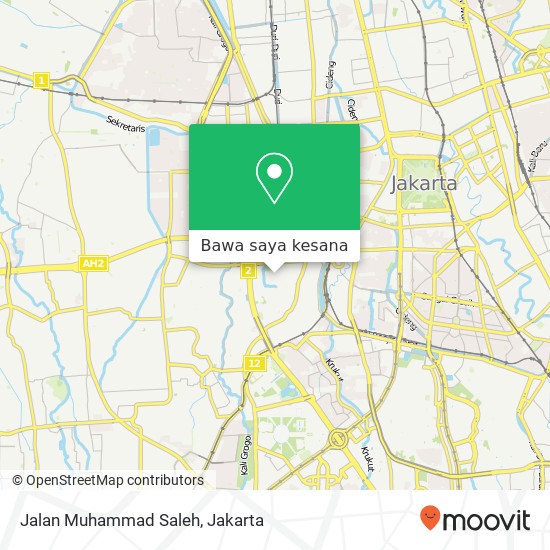 Peta Jalan Muhammad Saleh