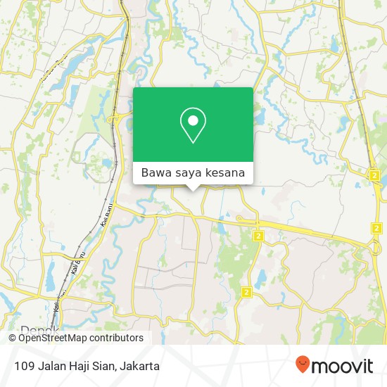 Peta 109 Jalan Haji Sian