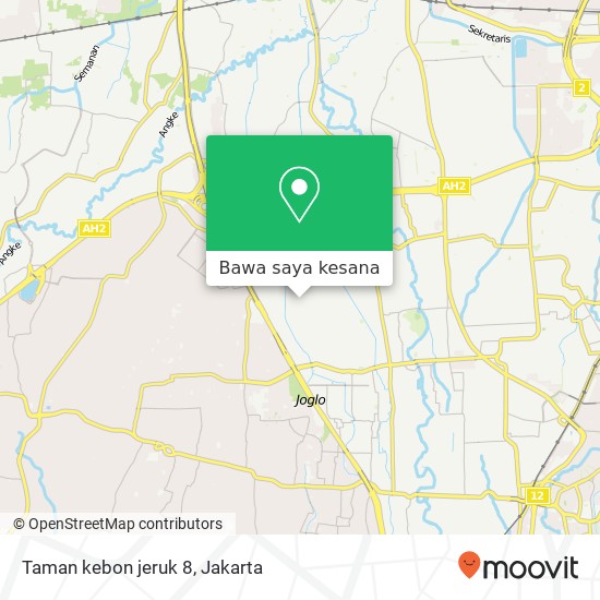 Peta Taman kebon jeruk 8