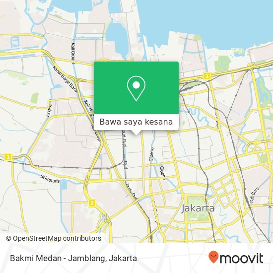 Peta Bakmi Medan - Jamblang