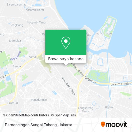 Peta Pemancingan Sungai Tahang